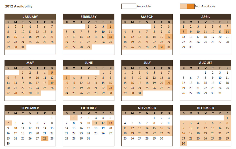 Calandar2012